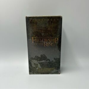 The Lord of the Rings: The Fellowship of the Ring VHS